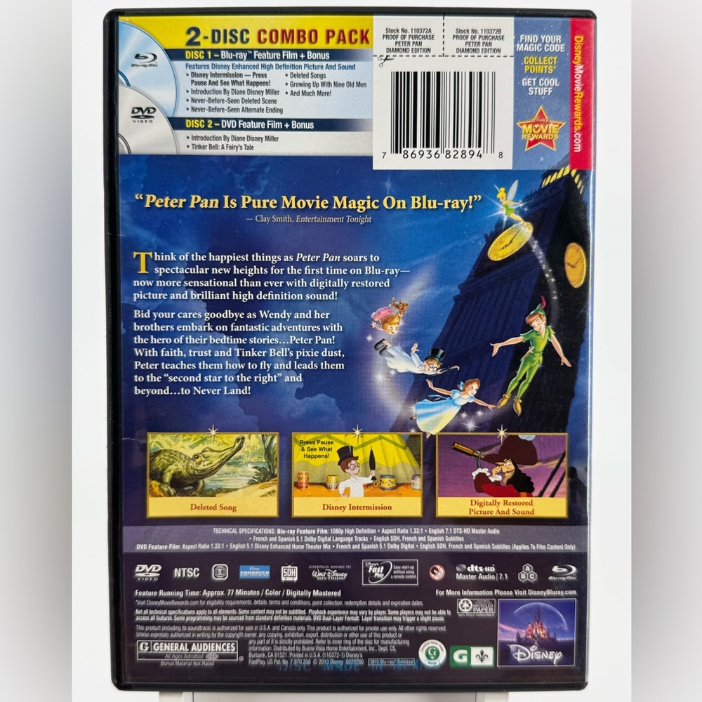Peter Pan on DVD - Picture 3 of 4